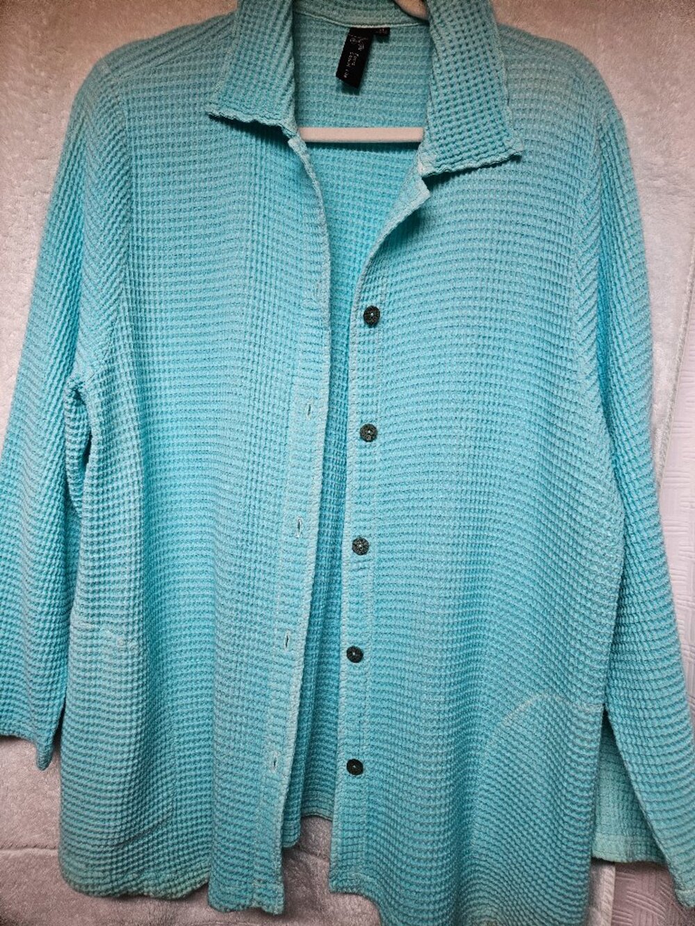 Summer Focus Casual XL Waffle Weave Jacket